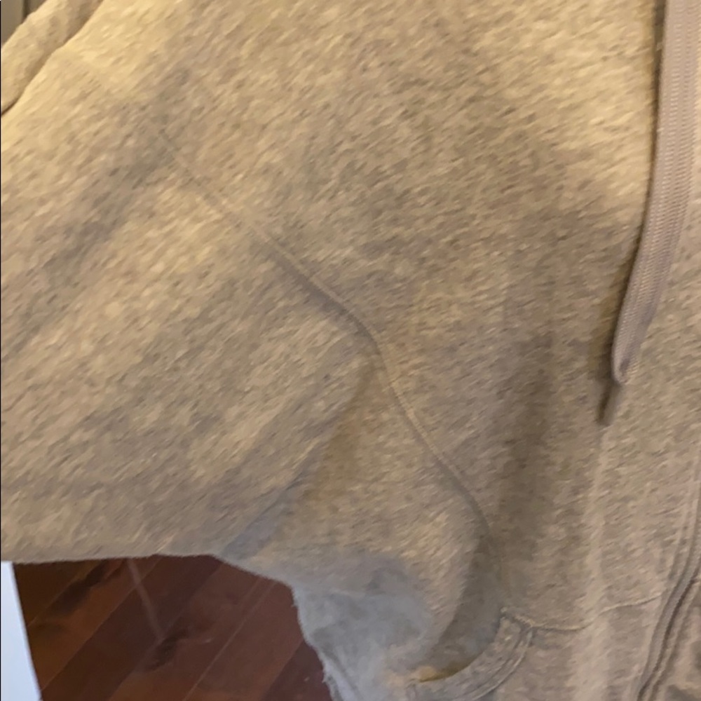 Victoria Secret Sport Raw hem Zip up hoodie - Picture 4 of 6